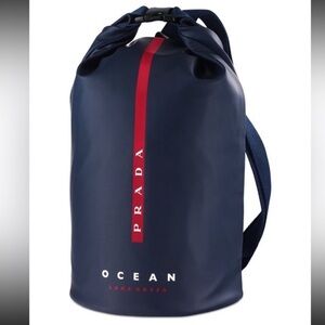 Prada Beauty Luna Rossa Sling Backpack Sailing Bag